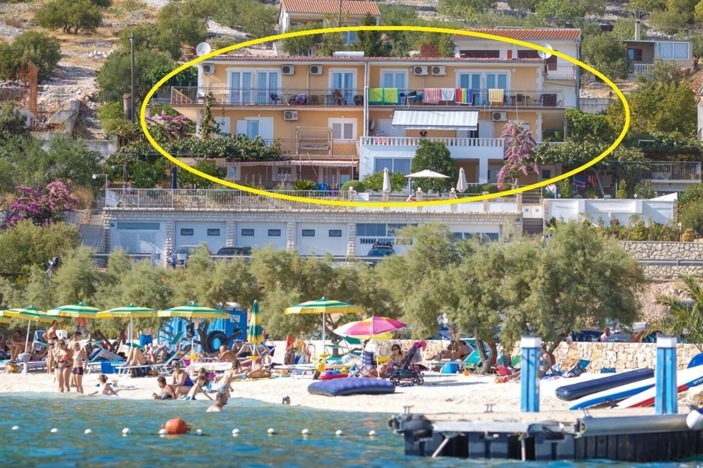 Apartments Rose - 30 M From The Beach Сегет Враница Екстериор снимка